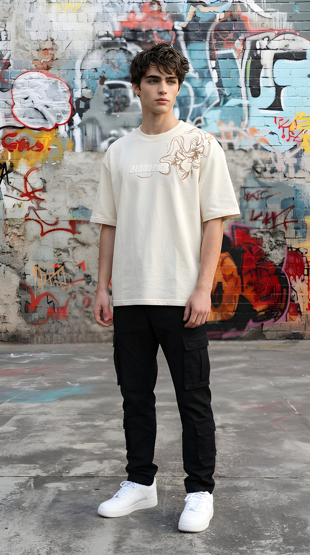 Bloodrush Oversize Printed Tee