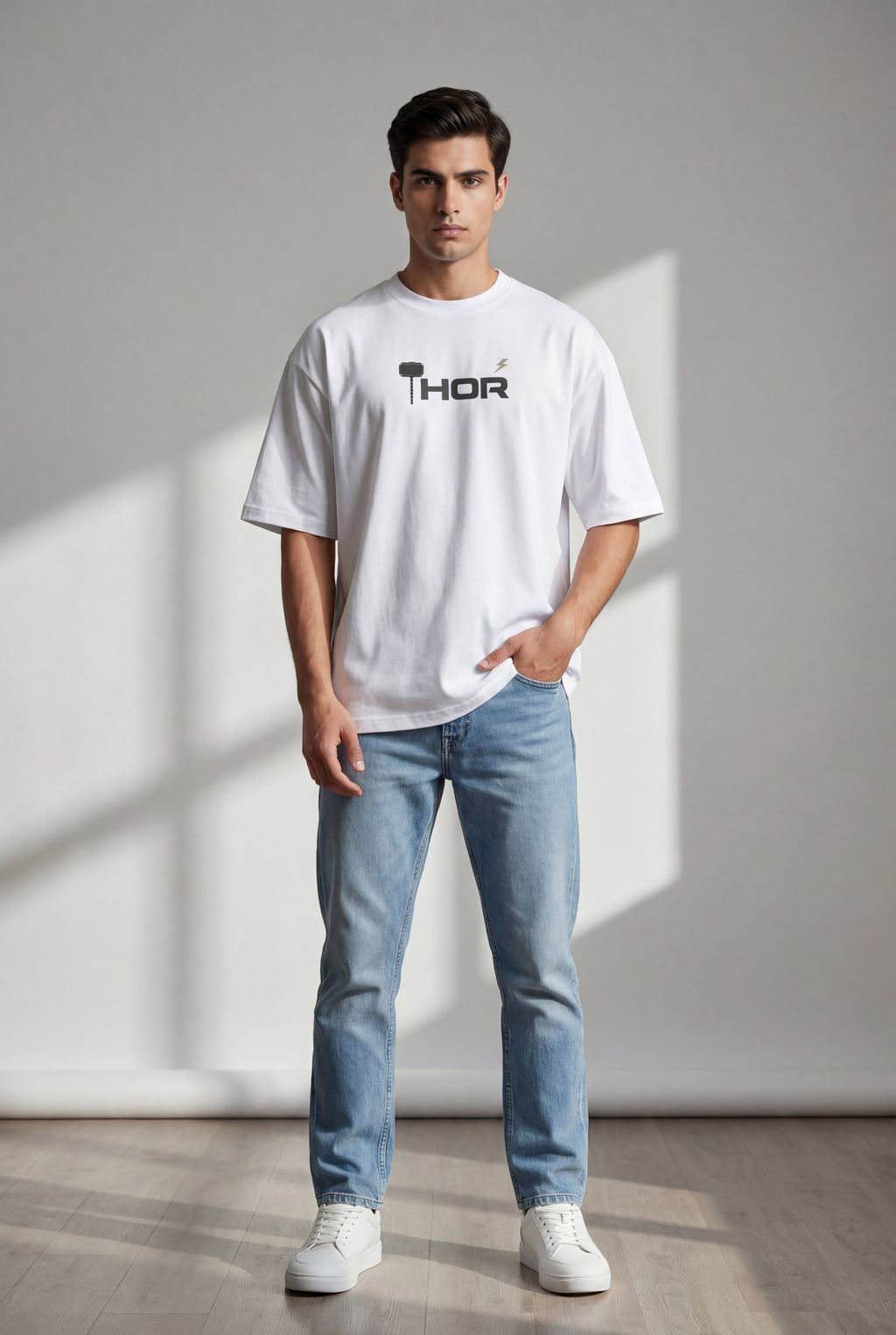Thor Oversized Printed Tee