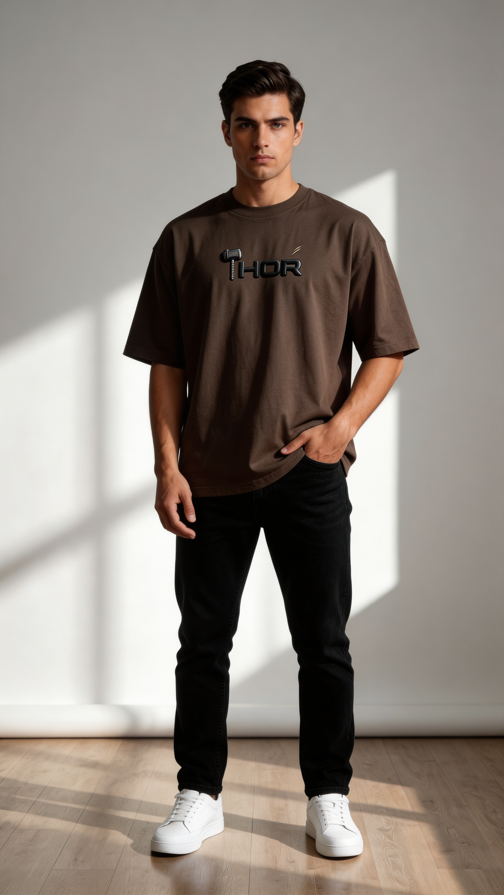 Thor Oversized Printed Tee