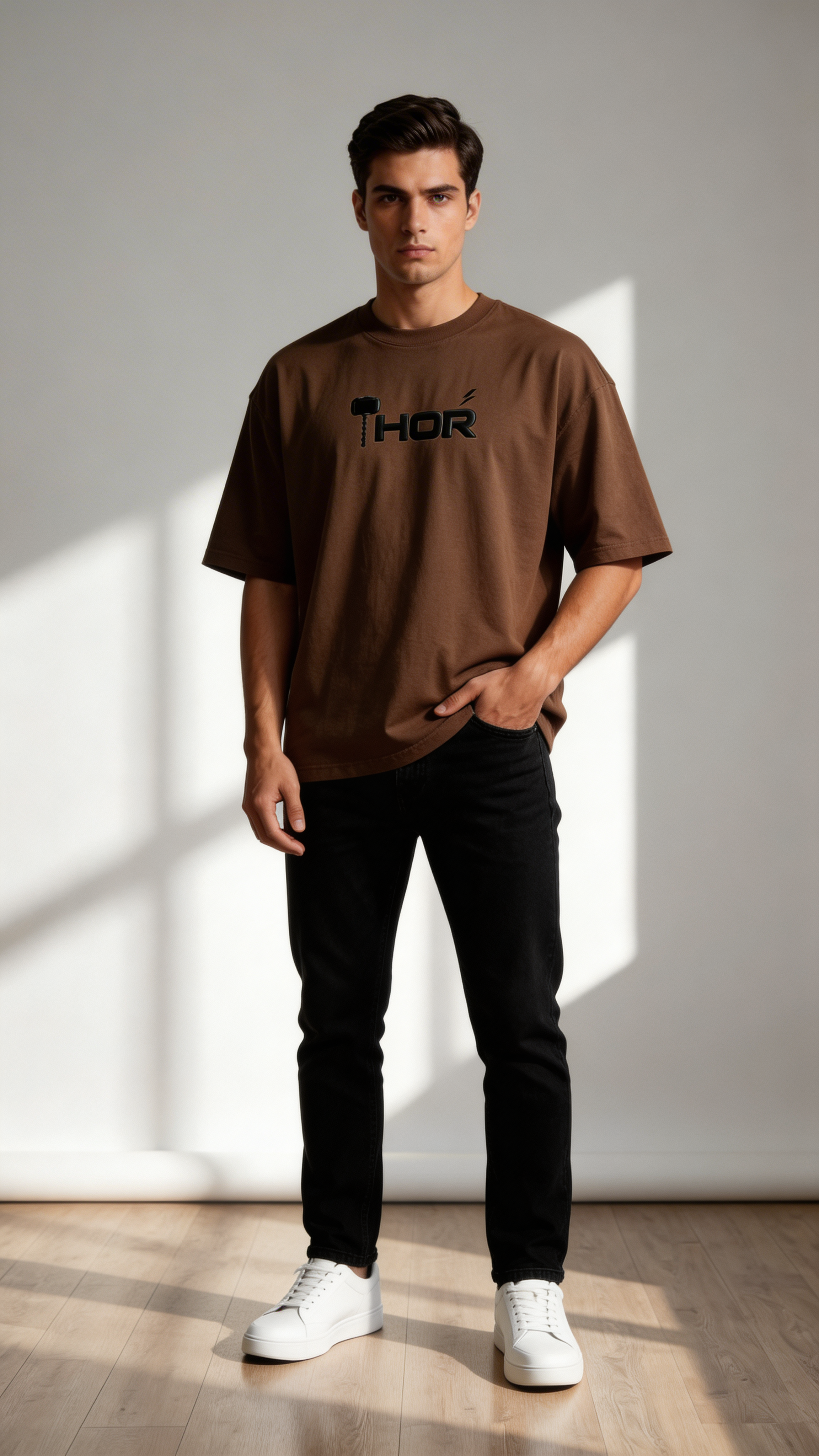 Thor Oversized Printed Tee